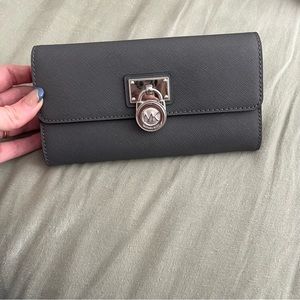Michael Kors Wallet with Silver Lock